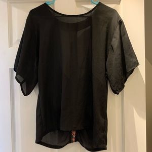 Black Francesca’s shirt